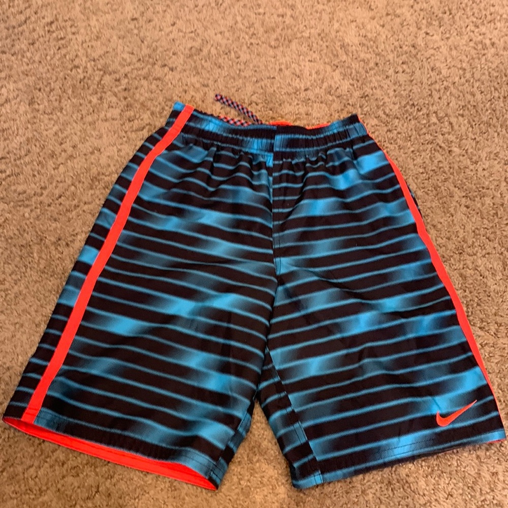 Nike swim shorts. Kids size M